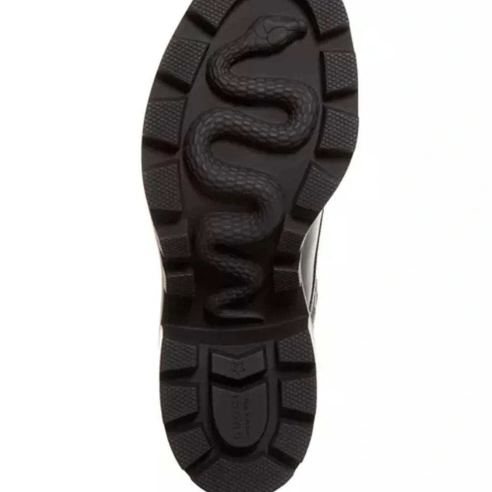 Gucci Black Quilted Ankle Boots - Picture 5 of 5